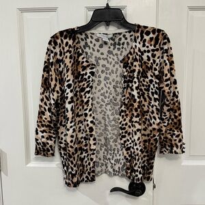 Grace Leopard Print Cardigan